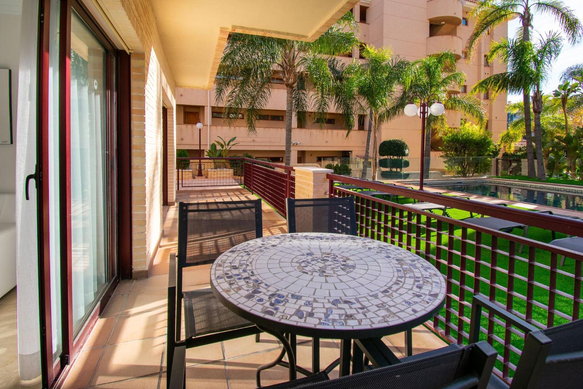 Apartamentos Albir Confort 3 Dormitorios El Albir Esterno foto
